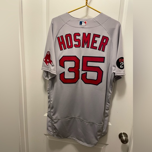 2022 NIKE MLB Eric HOSMER Boston Red Sox game worn team issued used jersey - Picture 1 of 3